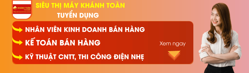 Khánh toàn tuyển dụng